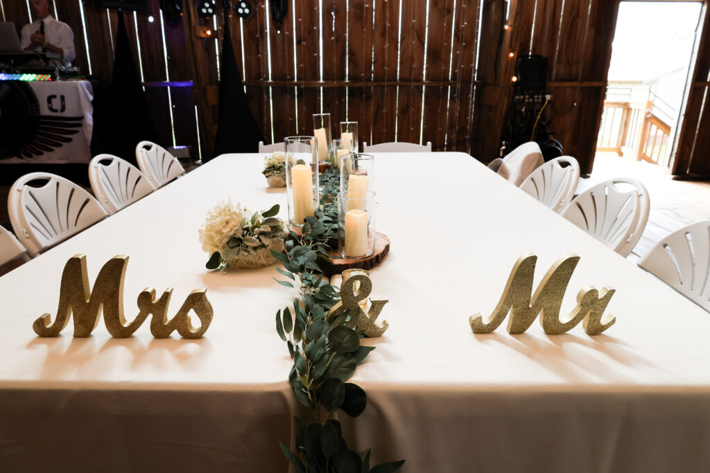 Rustic barn wedding