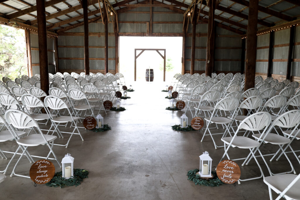 Rustic barn wedding